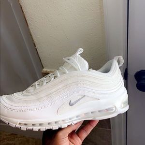 Nike air max 97’s, all white, with box